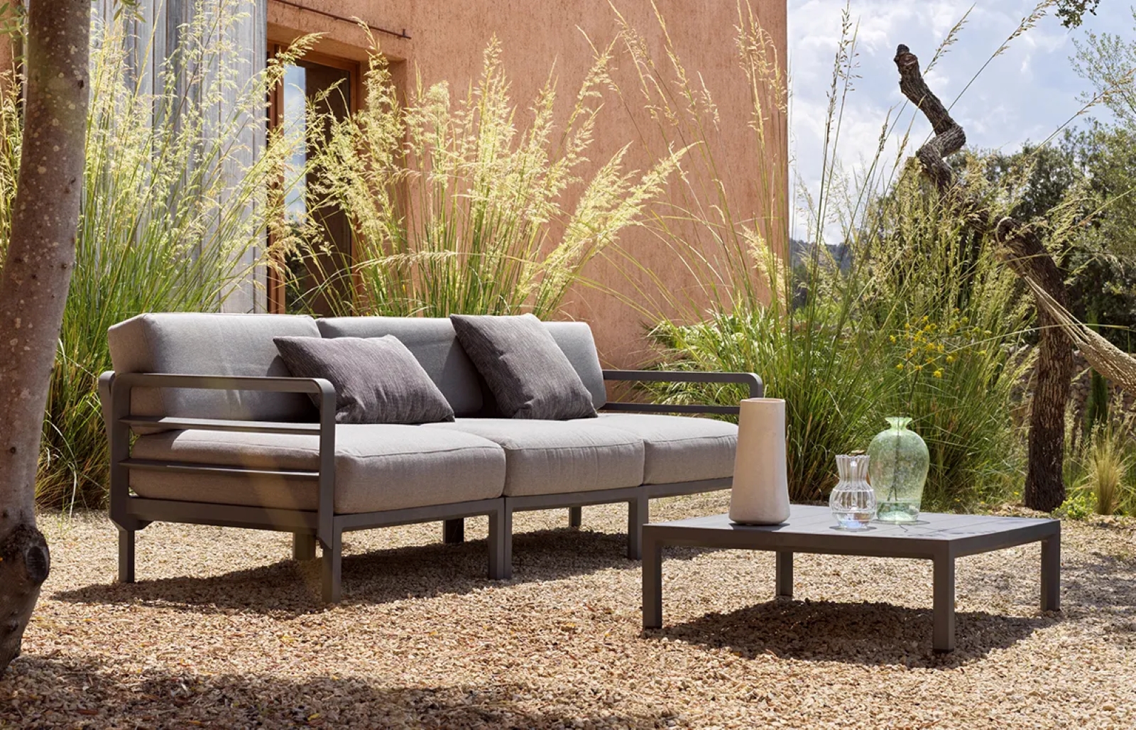 ensenble détente net corail