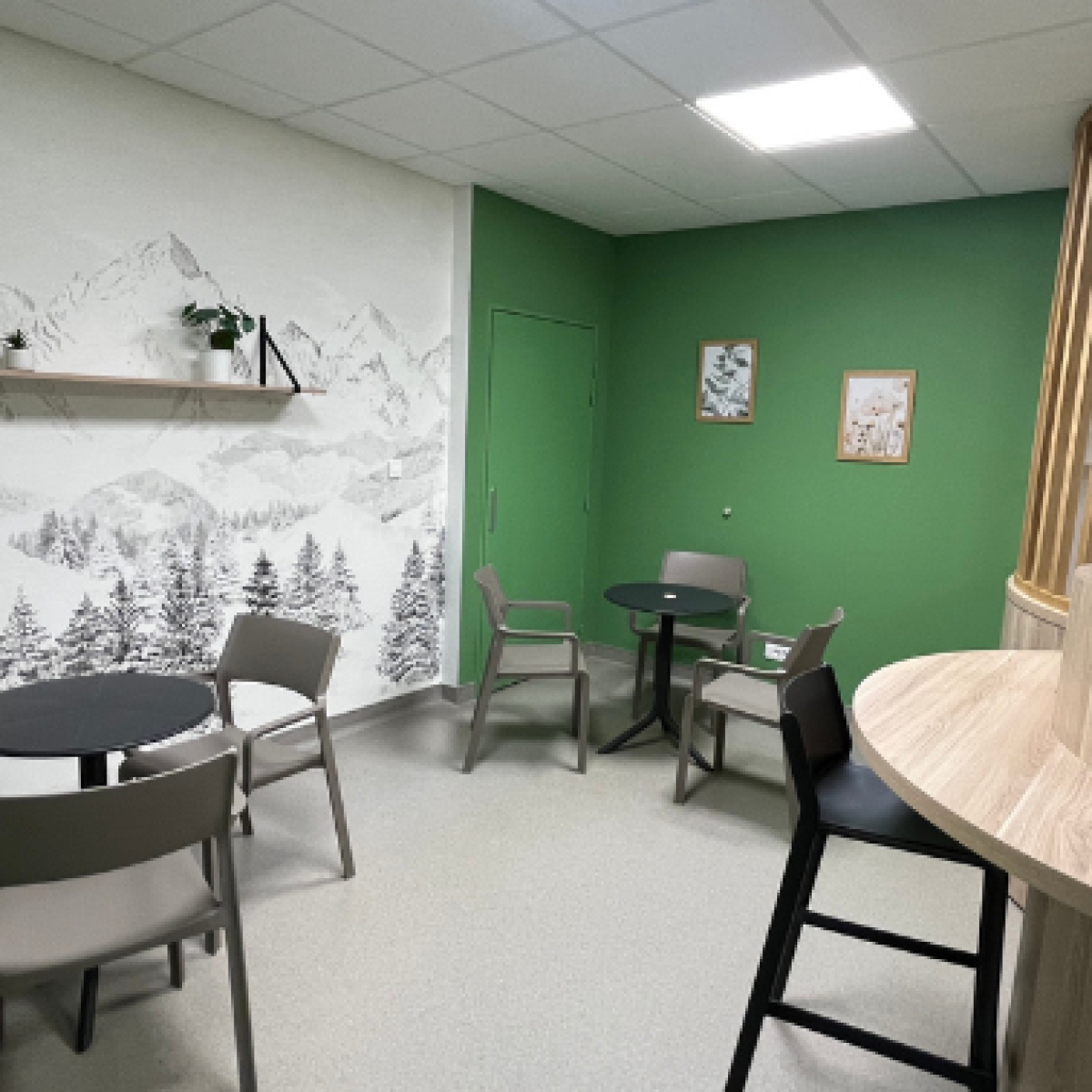 Mobilier Nardi au CHU de Besançon : un choix adapté à un projet à forte dimension humaine